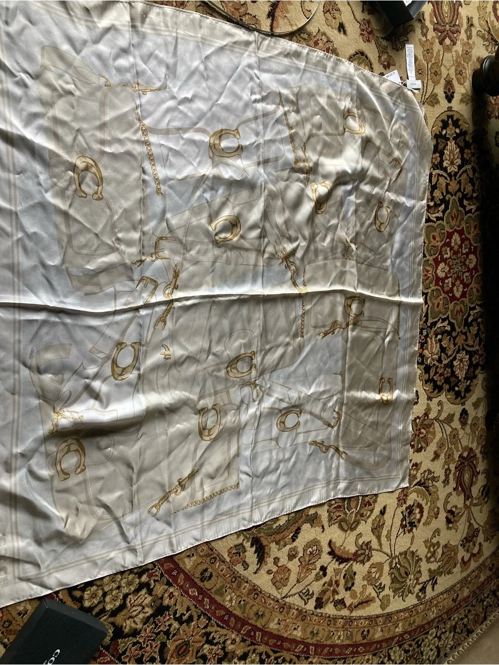 Coach Tabby Bag  Silk Scarf